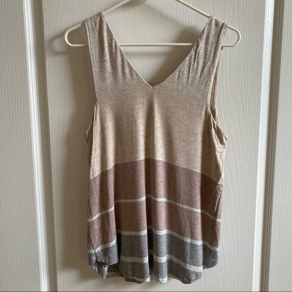 Anthropologie Striped Tank Top - Picture 4 of 6
